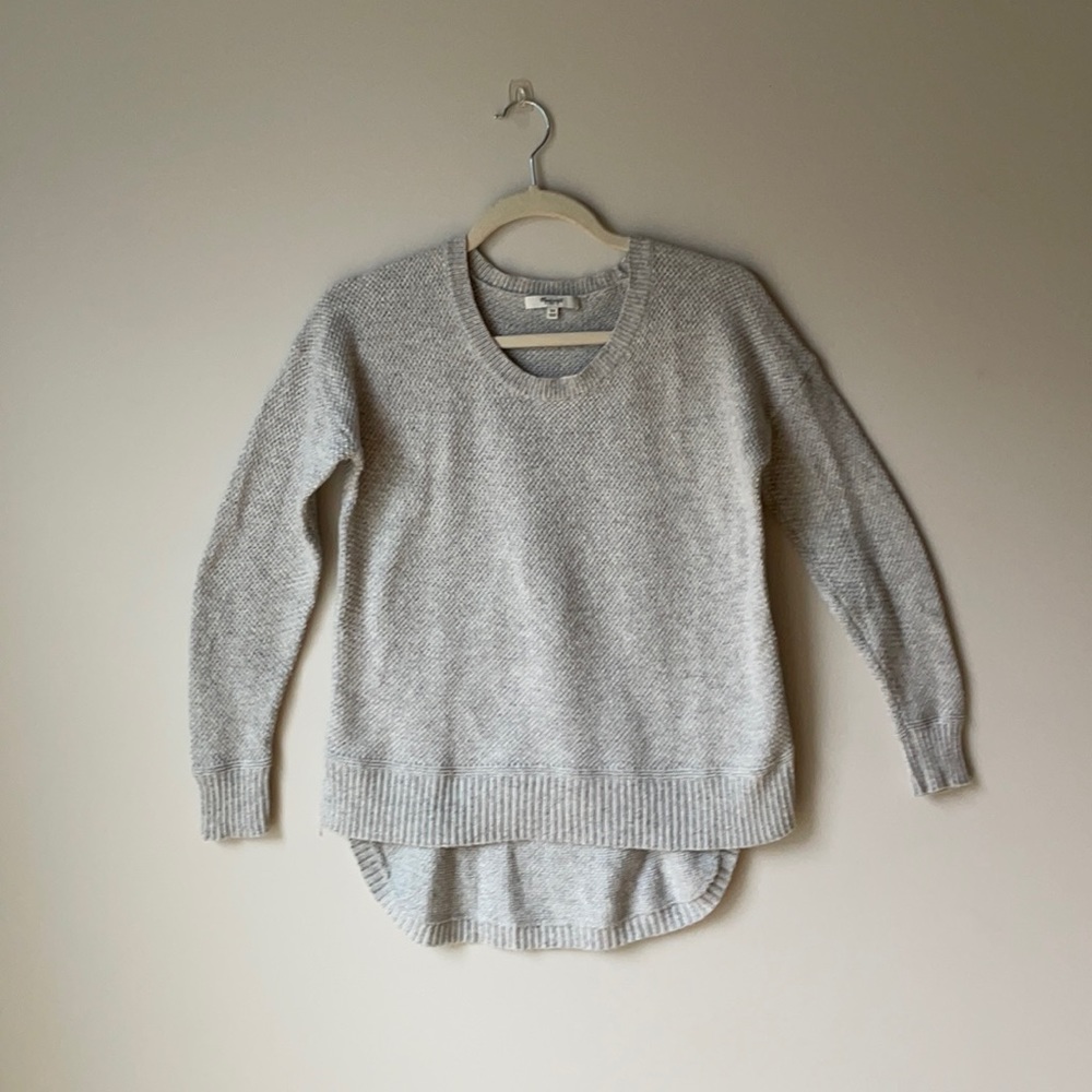 High/low Madewell Sweater.
